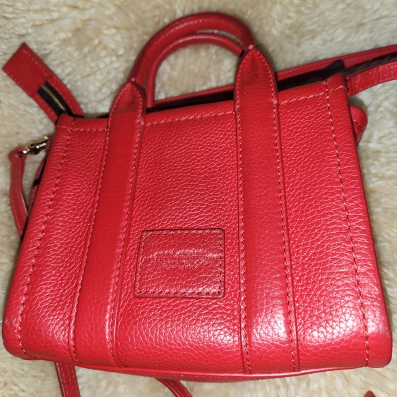 Mark Jacobs SMALL Tote Bag Red - Picture 3 of 13